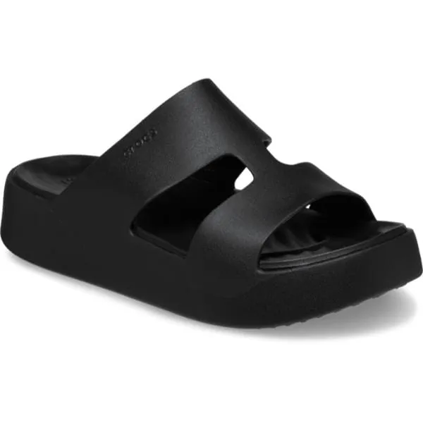 כפכפי קרוקס פלטפורמה לנשים Crocs getaway platform Black W 209409-001