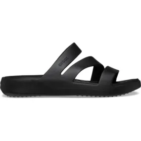 כפכפי קרוקס פלטפורמה לנשים Crocs getaway platform Strappy Black W 209587-001