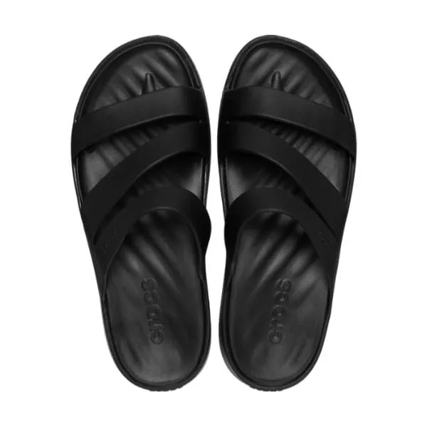 כפכפי קרוקס פלטפורמה לנשים Crocs getaway platform Strappy Black W 209587-001
