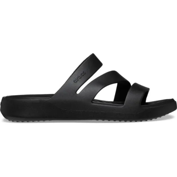 כפכפי קרוקס פלטפורמה לנשים Crocs getaway platform Strappy Black W 209587-001