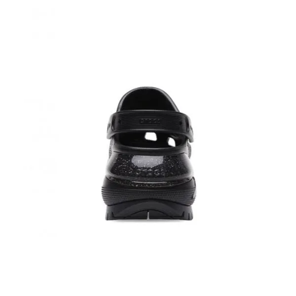 כפכפי קרוקס פלטפורמה במהדורה מיוחדת Crocs Mega Crush Sandals Rainbow Glitter 208794-001
