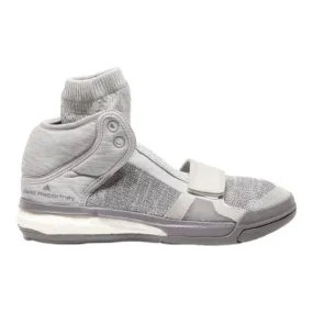 ADIDAS High Top Trainers Grey Synthetic Womens UK 4.5