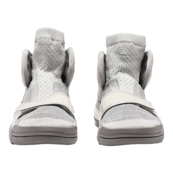 ADIDAS High Top Trainers Grey Synthetic Womens UK 4.5