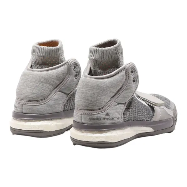 ADIDAS High Top Trainers Grey Synthetic Womens UK 4.5