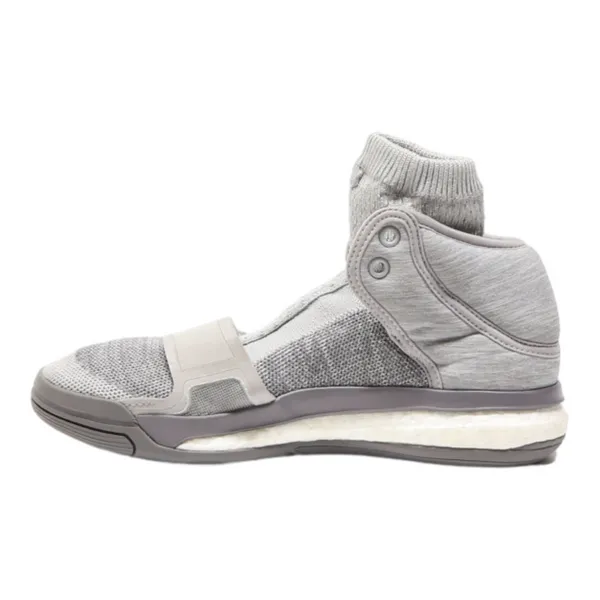 ADIDAS High Top Trainers Grey Synthetic Womens UK 4.5