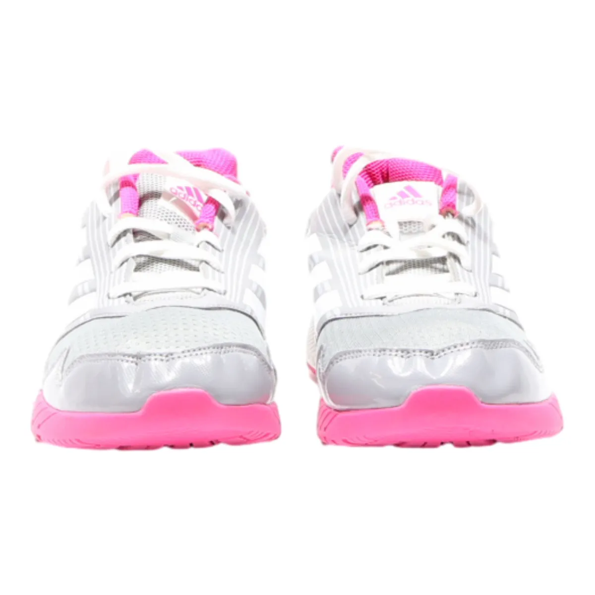 ADIDAS Sneaker Trainers Silver Synthetic Womens UK 4.5