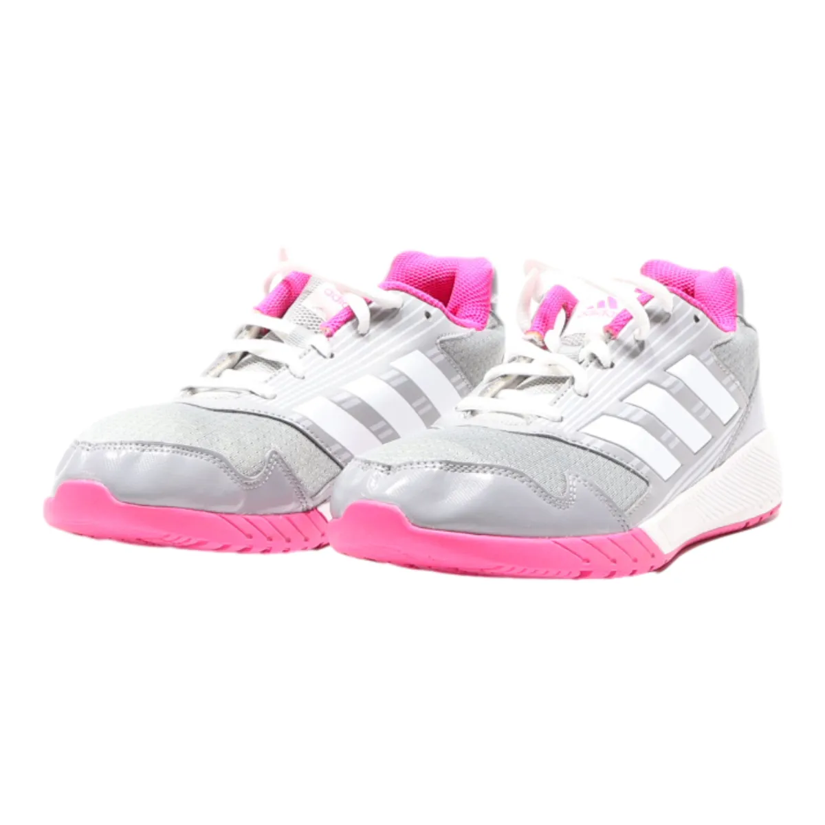 ADIDAS Sneaker Trainers Silver Synthetic Womens UK 4.5
