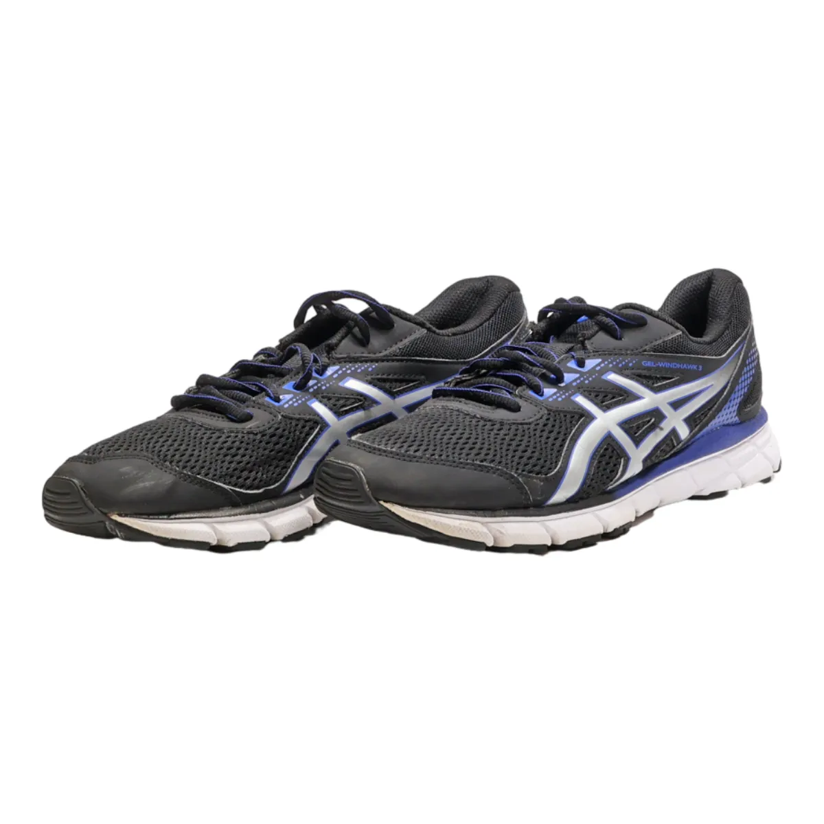 ASICS Gel-Windhawk 3 Sneaker Trainers Black Synthetic Mens UK 7