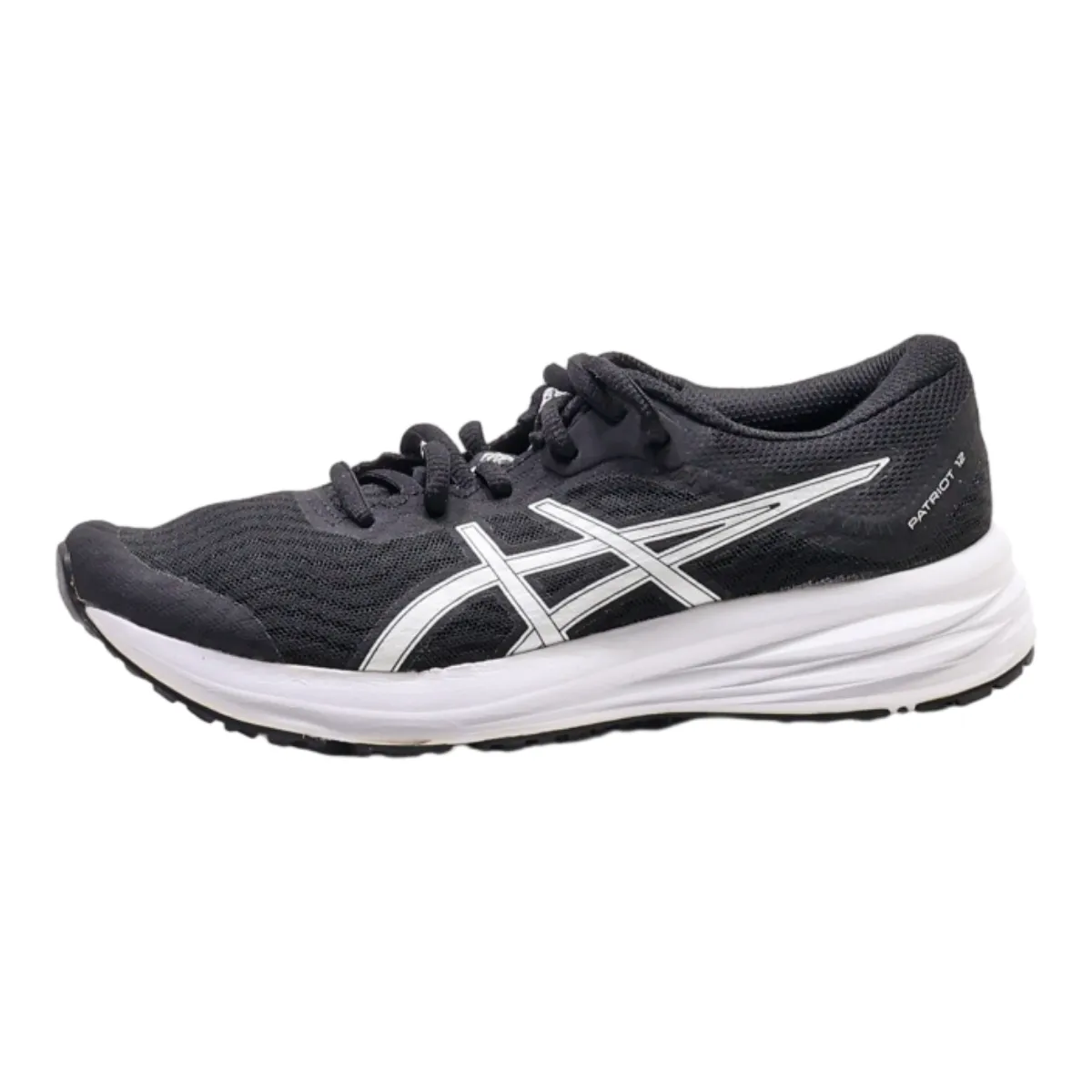 ASICS Sneaker Trainers Black Synthetic Womens UK 5.5