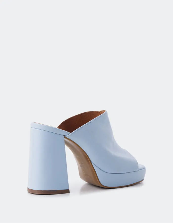 Avenida Light Blue Leather