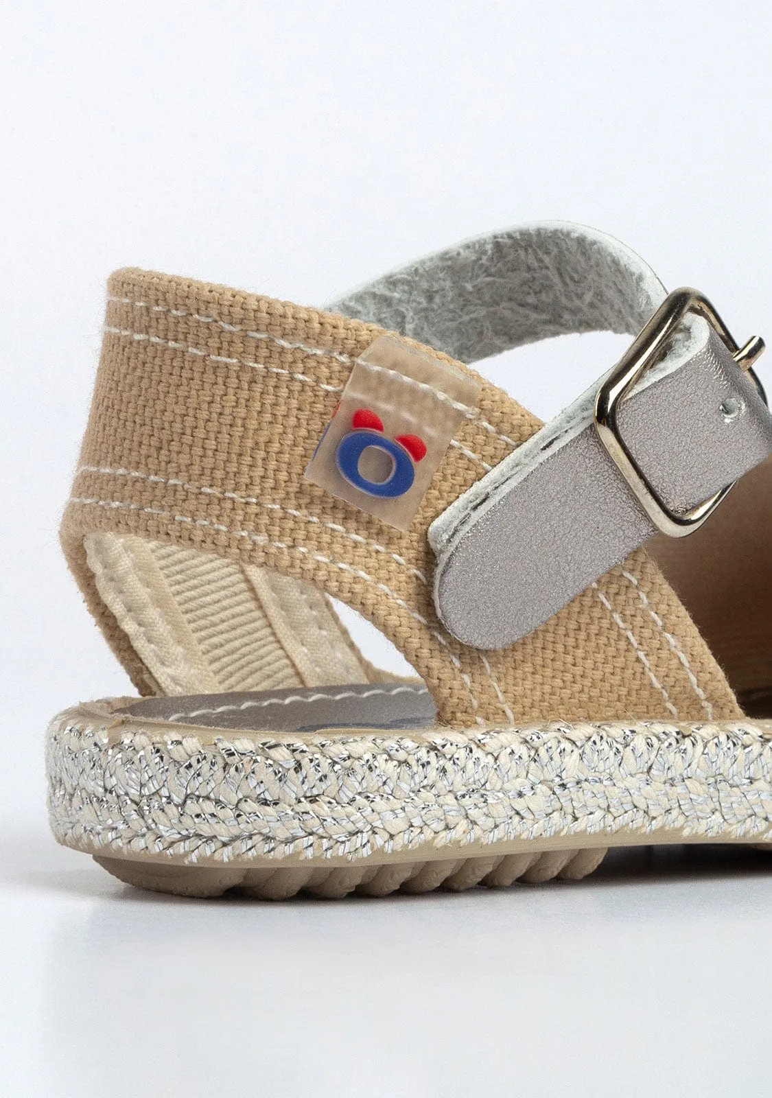 Baby's Star Silver Glow Espadrilles