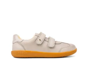 Bobux KP Sprite Taupe   Silver Glitter Trainers