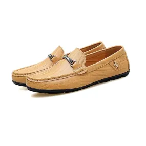 British Mens Shoes Casual Loafer Shoes Men Leather Driving Shoes Luxury Brand