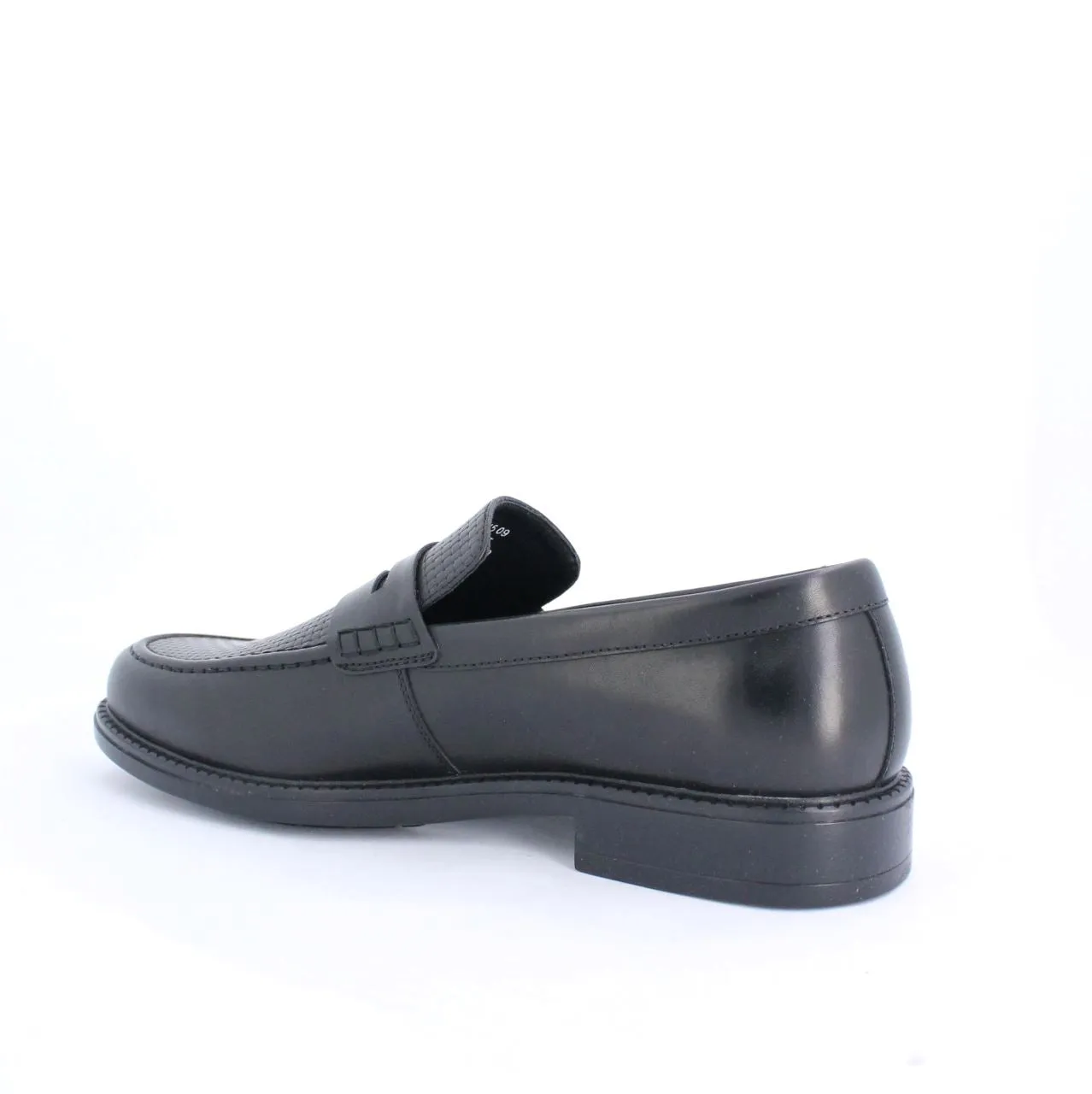 CANTONA MENS LOAFERS-BLACK