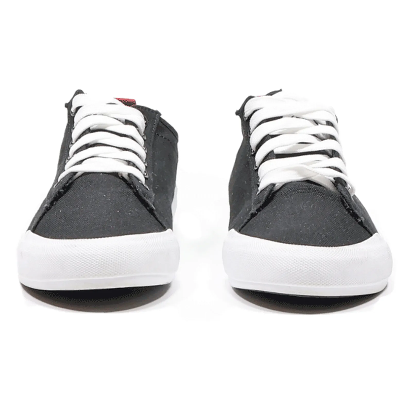 CHAMPION Low Top Trainers Black Canvas Mens UK 8