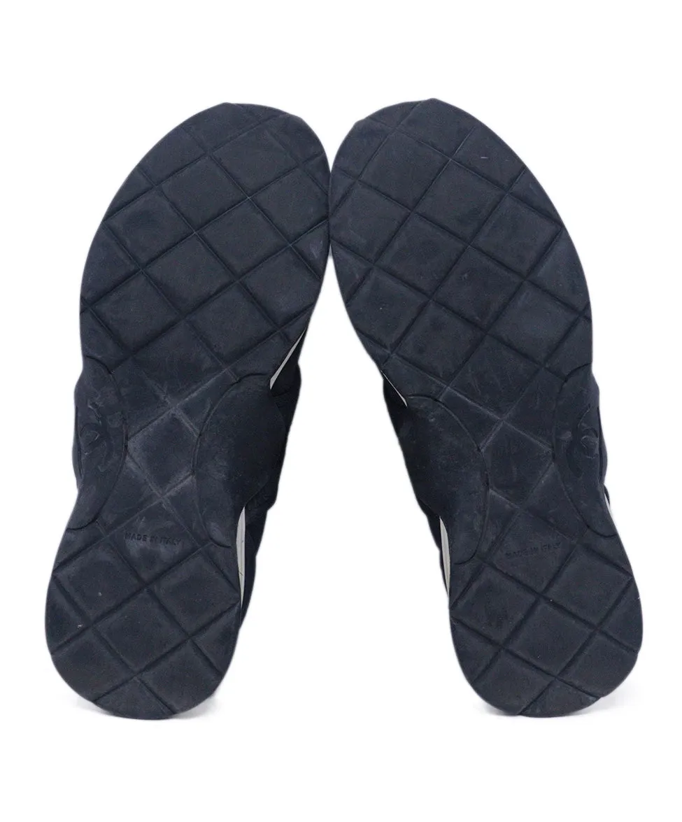 Chanel Black Nylon Sneakers sz 7