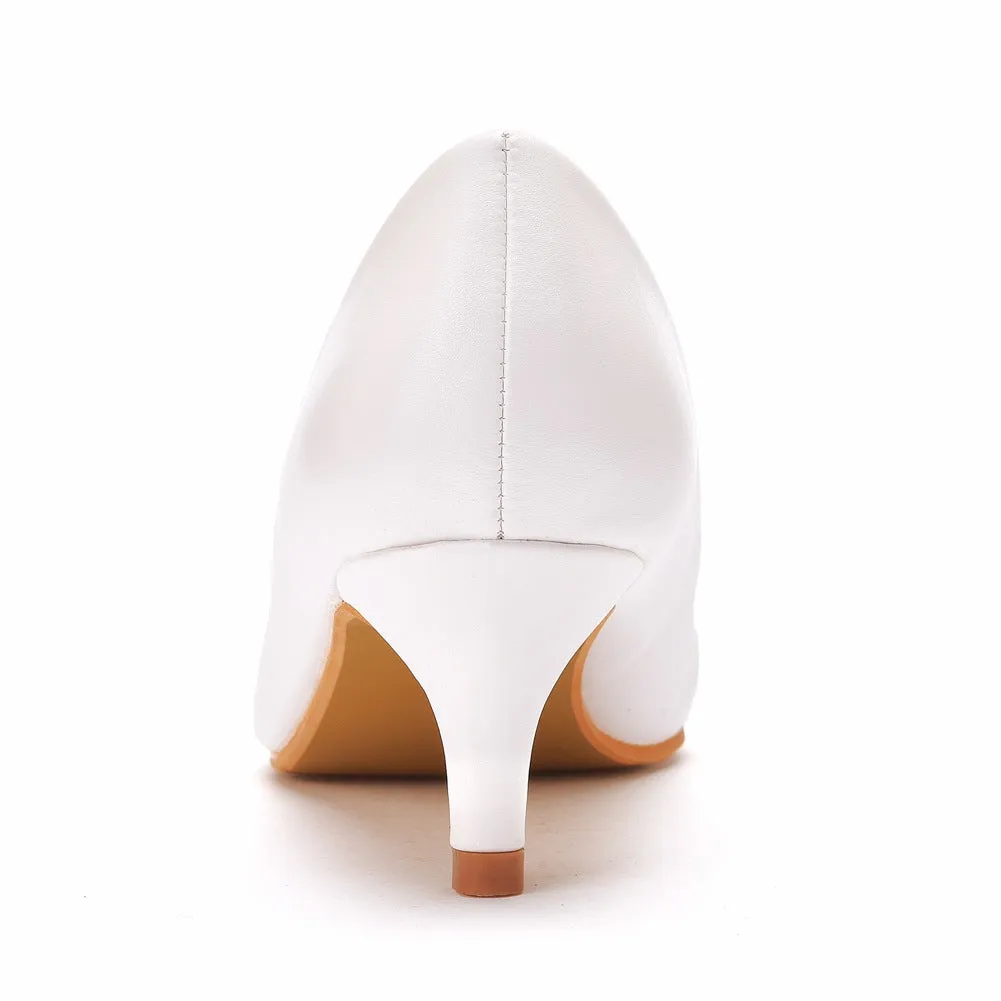 Crystal Bow-knot Wedding Shoes