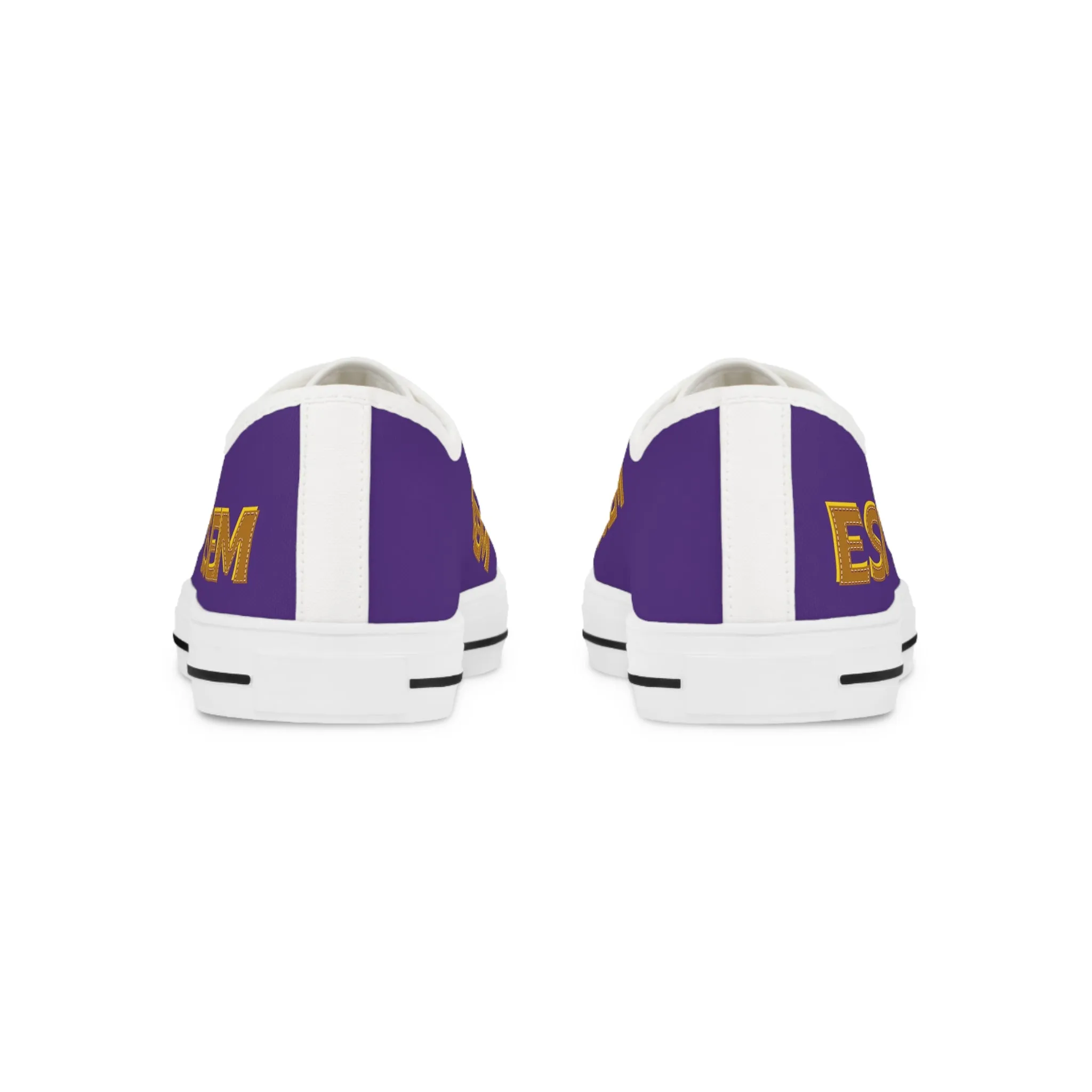 ESEM gold - Purple Men's Low Top Sneakers
