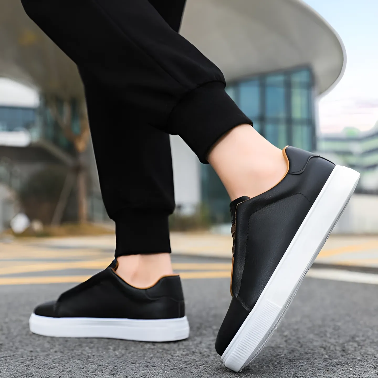Franz | Classic Vegan Leather Sneakers