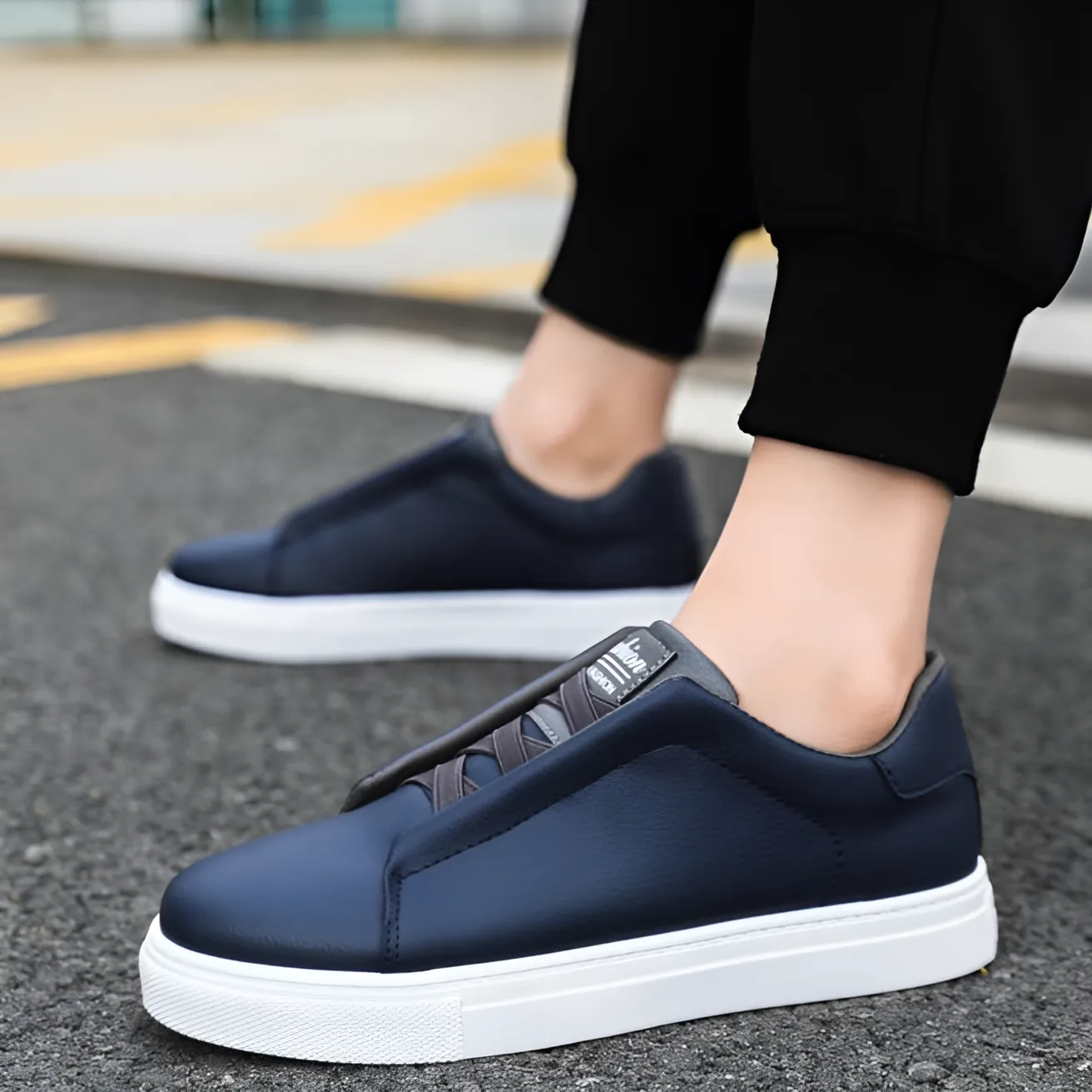 Franz | Classic Vegan Leather Sneakers