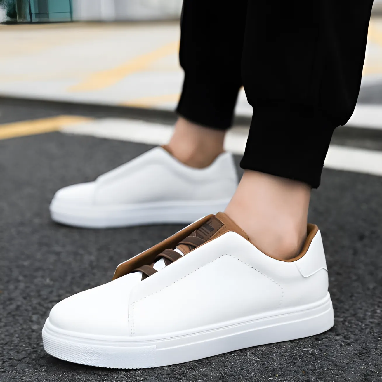 Franz | Classic Vegan Leather Sneakers