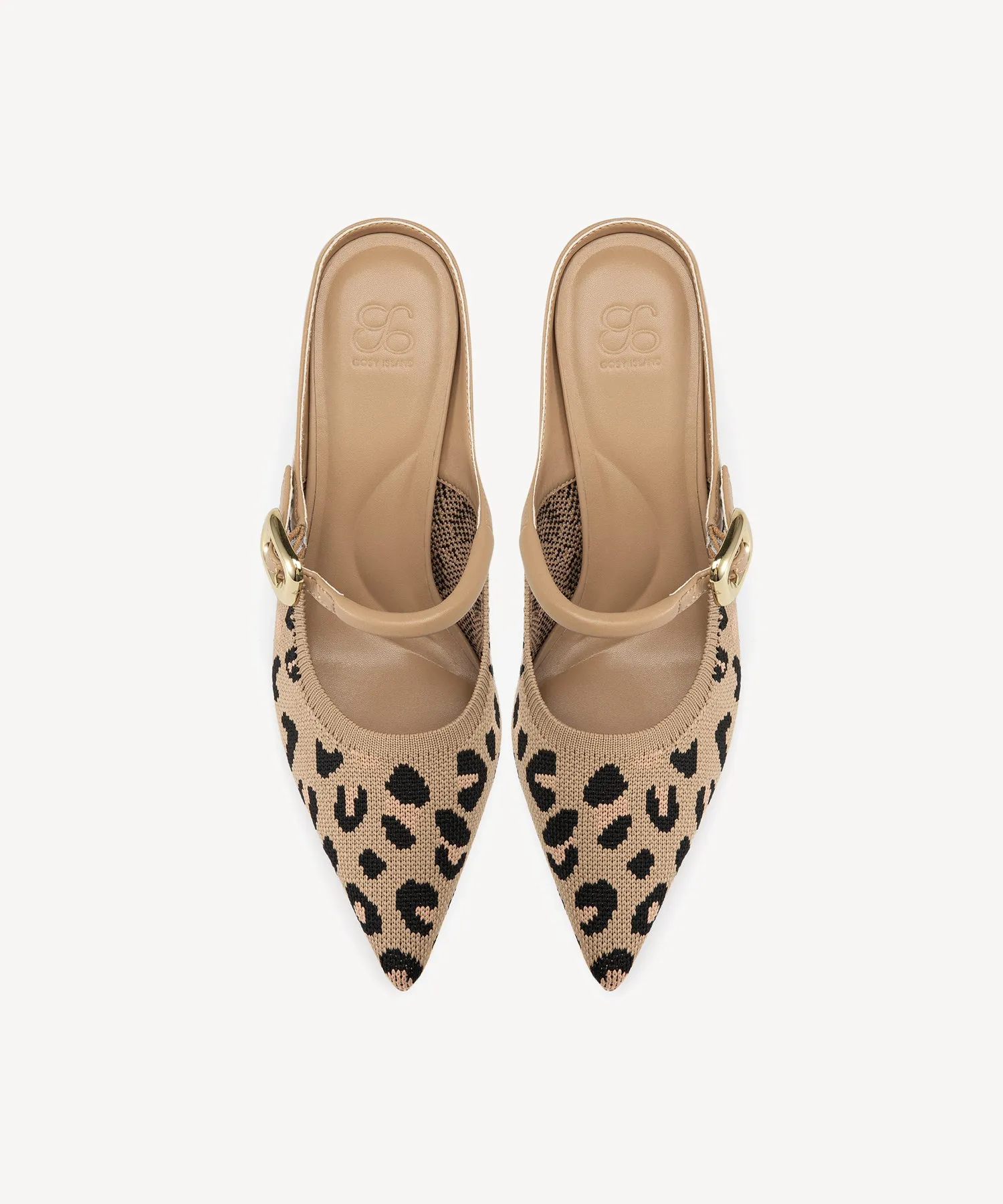 GraceLithe Pointed Toe Heeled Mules - 2X Wide