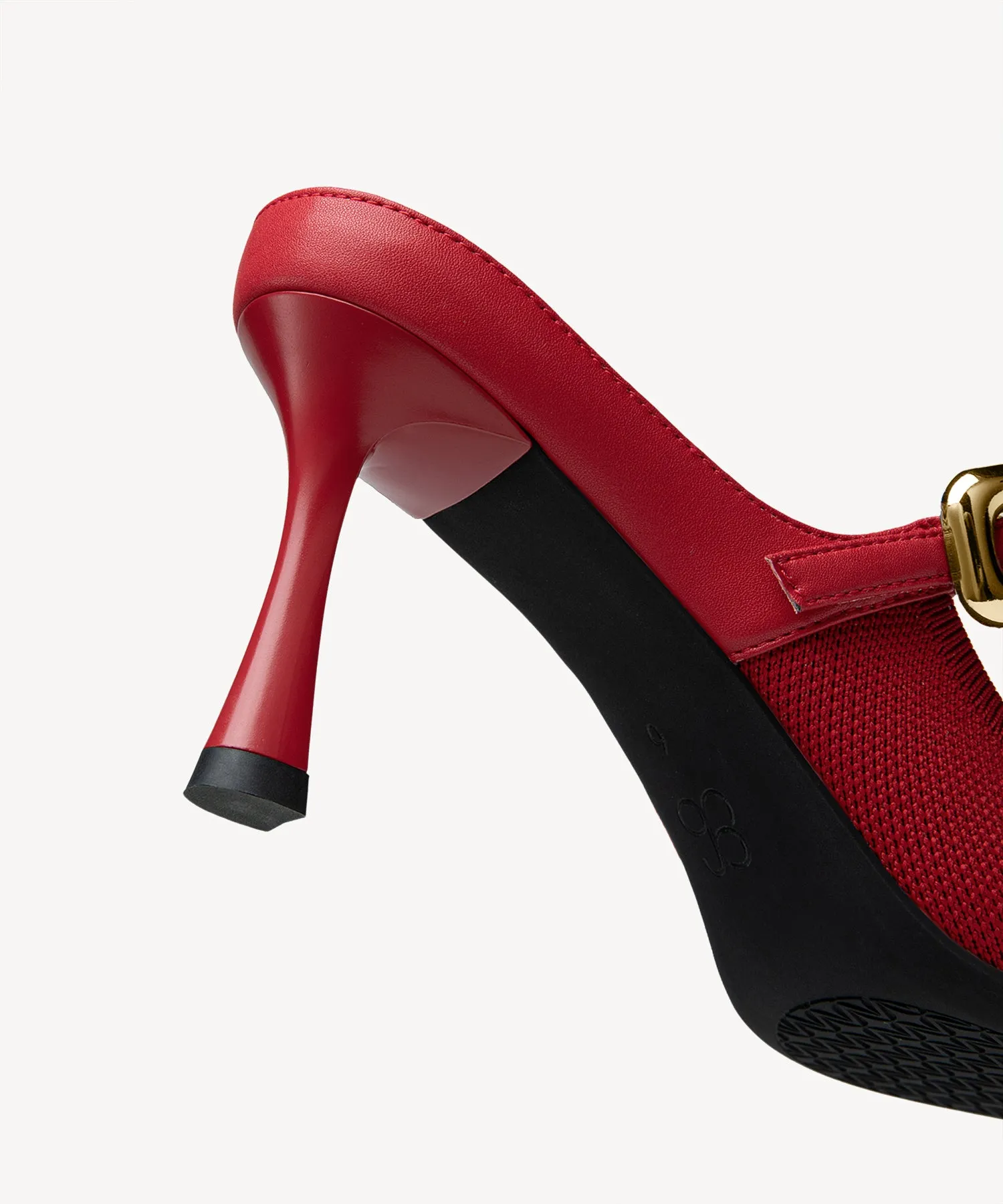 GraceLithe Pointed Toe Heeled Mules - 2X Wide