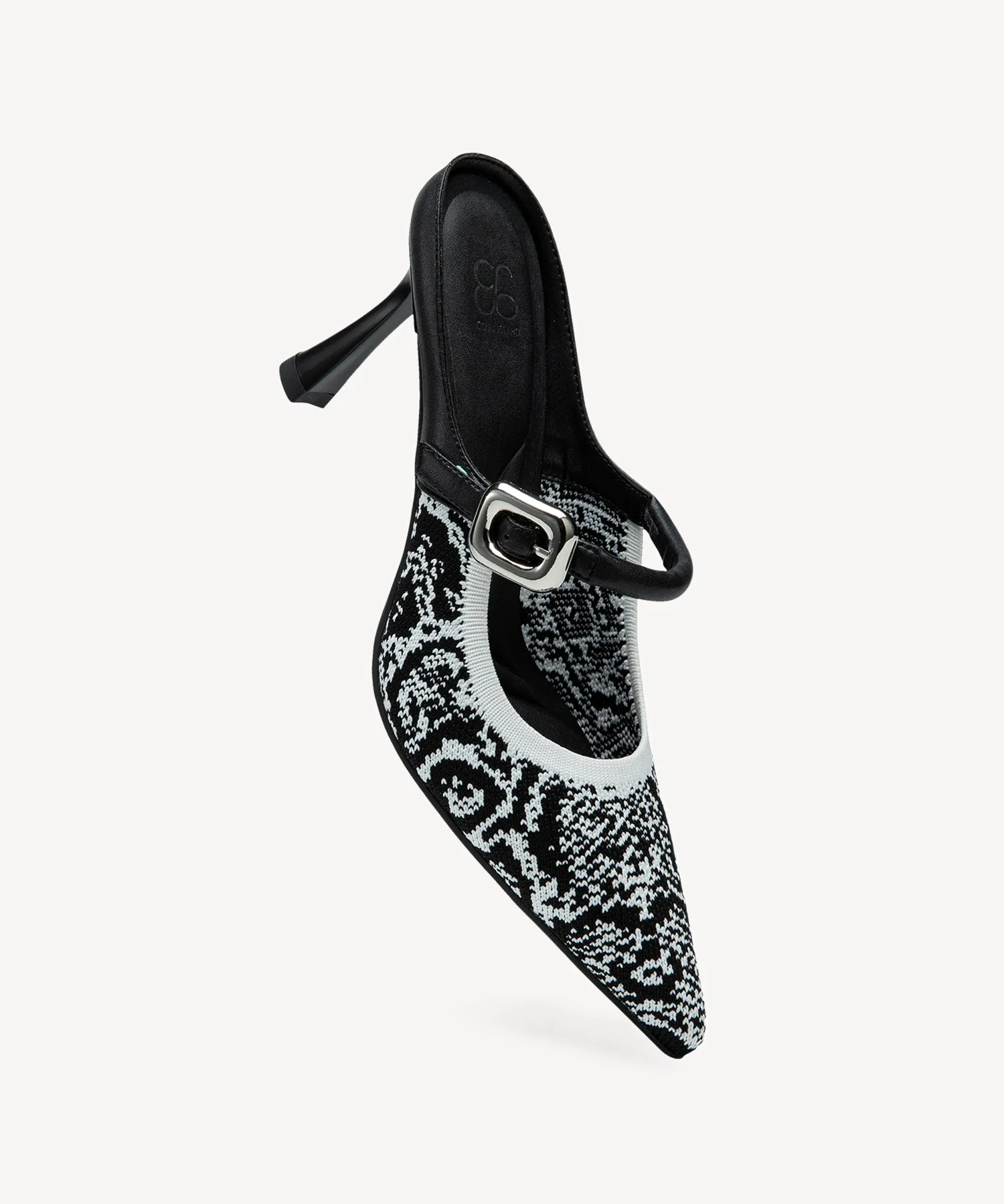GraceLithe Pointed Toe Heeled Mules - 2X Wide