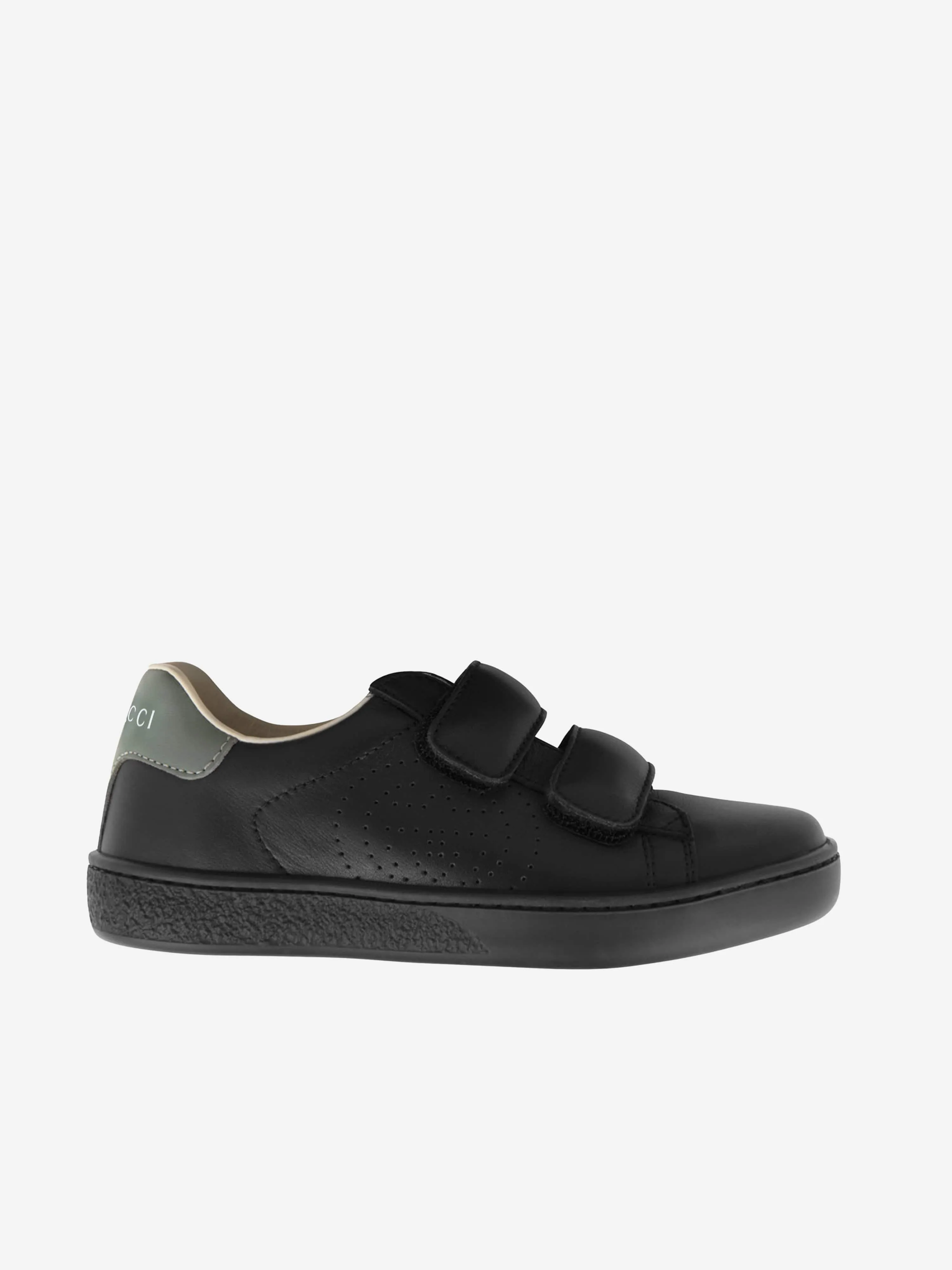 Gucci Leather New Ace Velcro Trainers