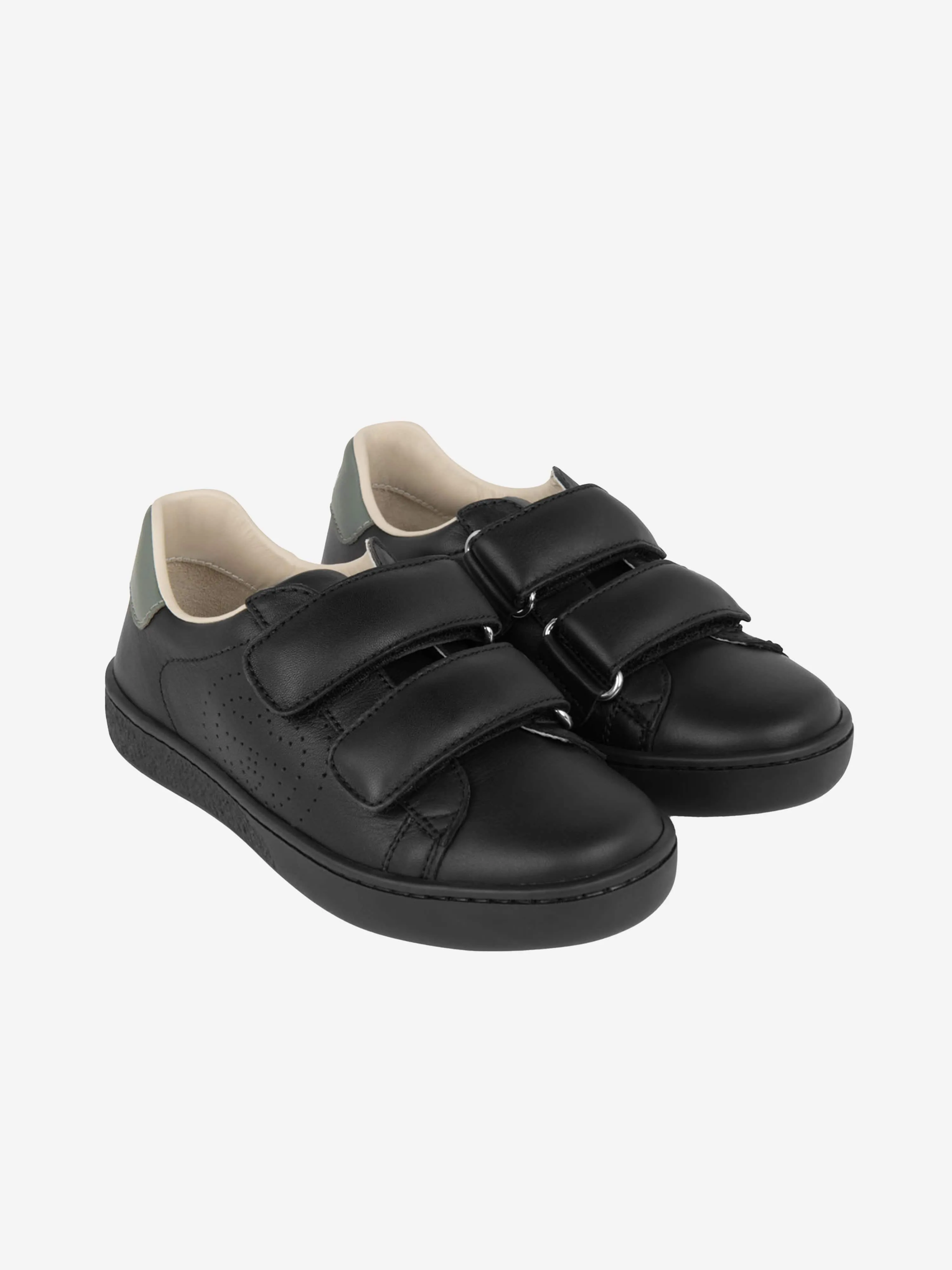Gucci Leather New Ace Velcro Trainers