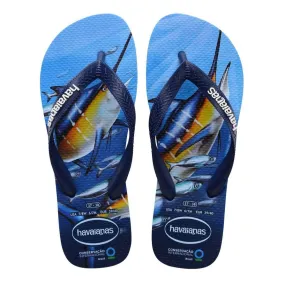 Havaianas Conversvation International Sword Fish FlipFlops Blue