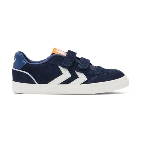 Hummel Black Iris Suede Trainers