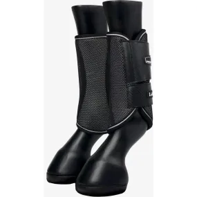LeMieux Carbon Mesh Wrap Boots Black