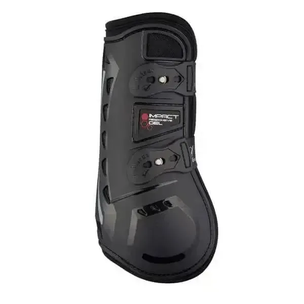 LeMieux Impact Responsive Gel Tendon Boots - Black
