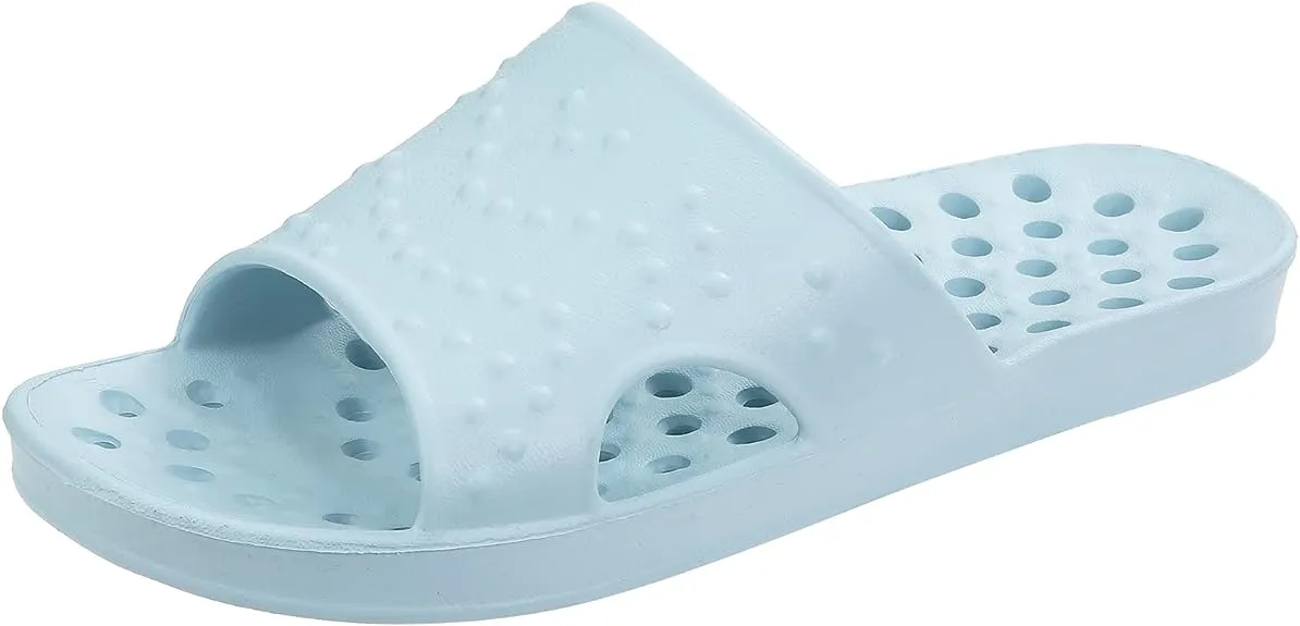 Light Weight Comfy Sliders With Drain Holes