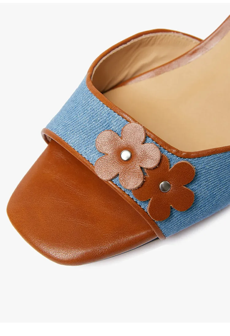 Liora Kitten Heel Sandals