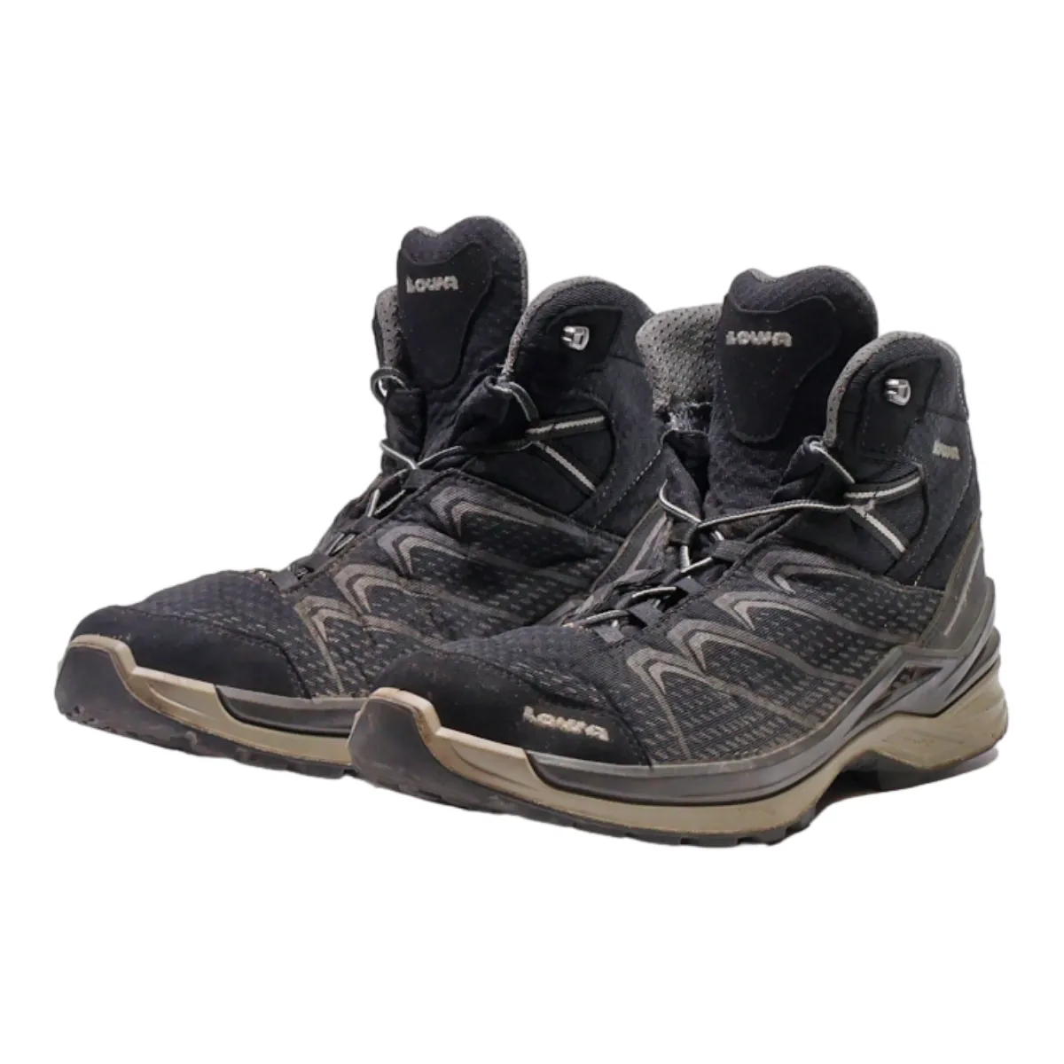 LOWA Hiking Boots Black Synthetic Womens UK 7.5