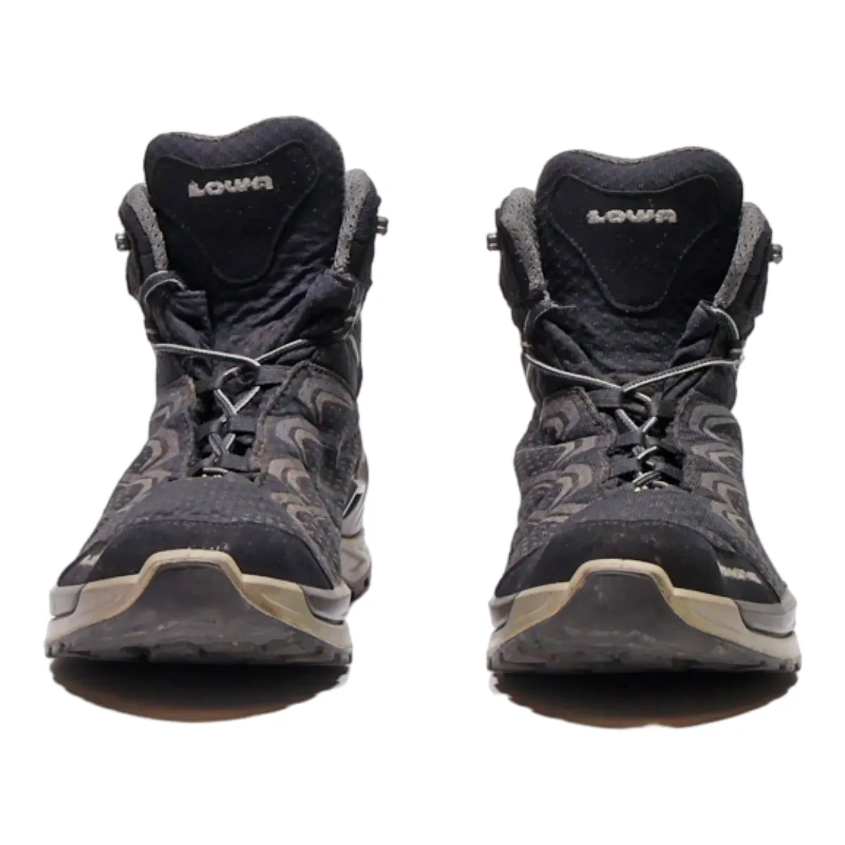 LOWA Hiking Boots Black Synthetic Womens UK 7.5