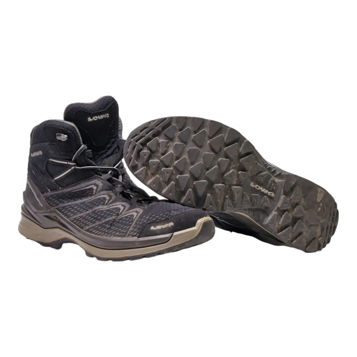 LOWA Hiking Boots Black Synthetic Womens UK 7.5