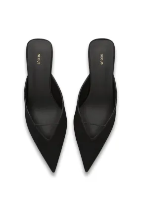 Matar Satin Mules
