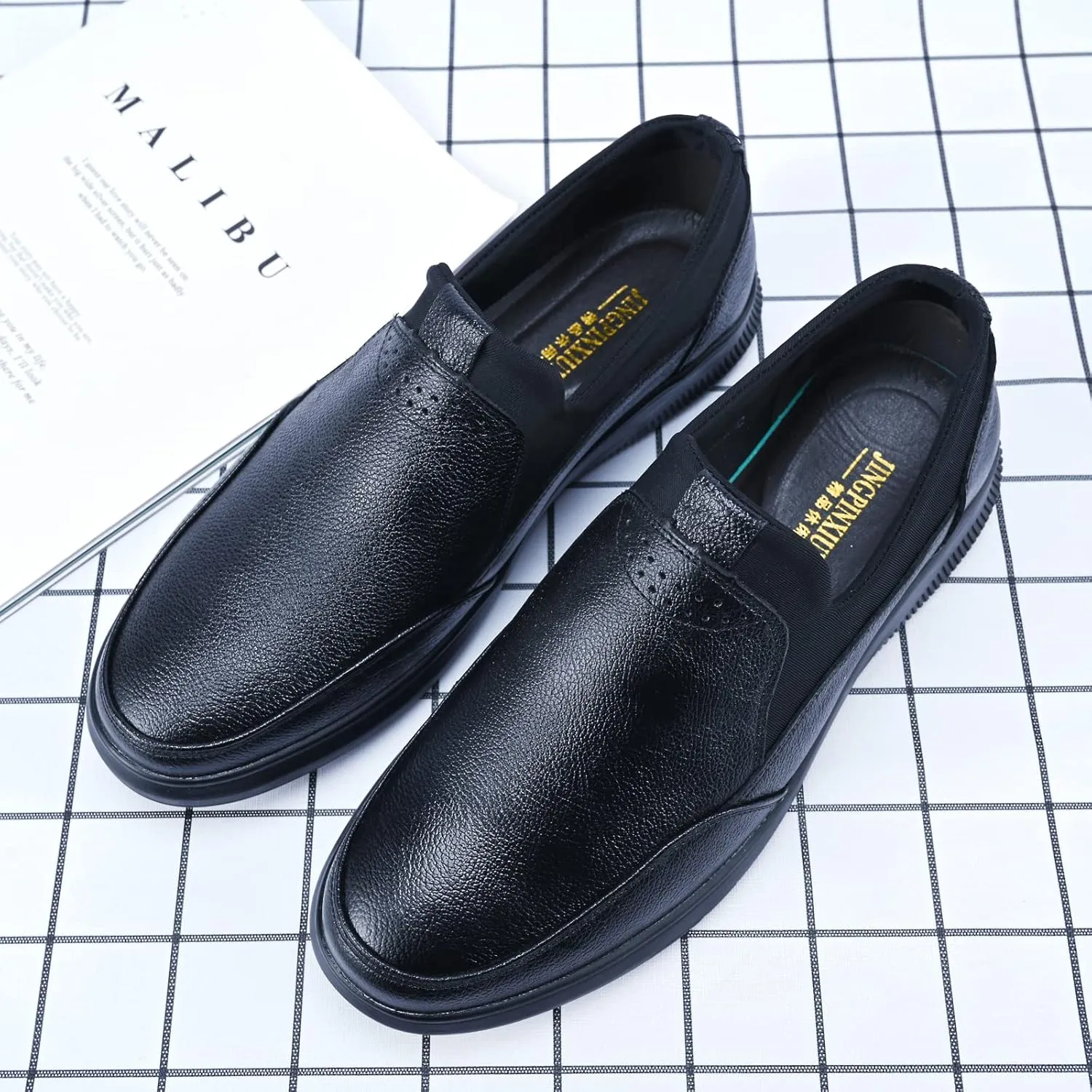 Men's Loafers Breathable Oxford Shoes