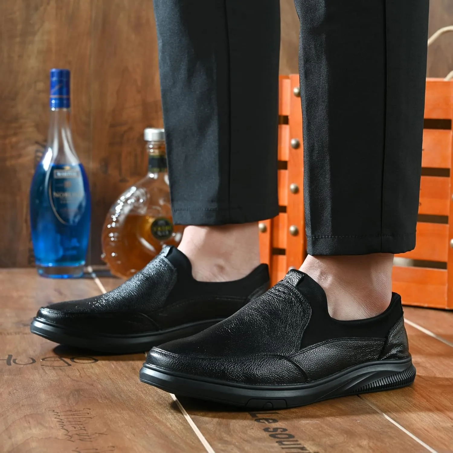 Men's Loafers Breathable Oxford Shoes