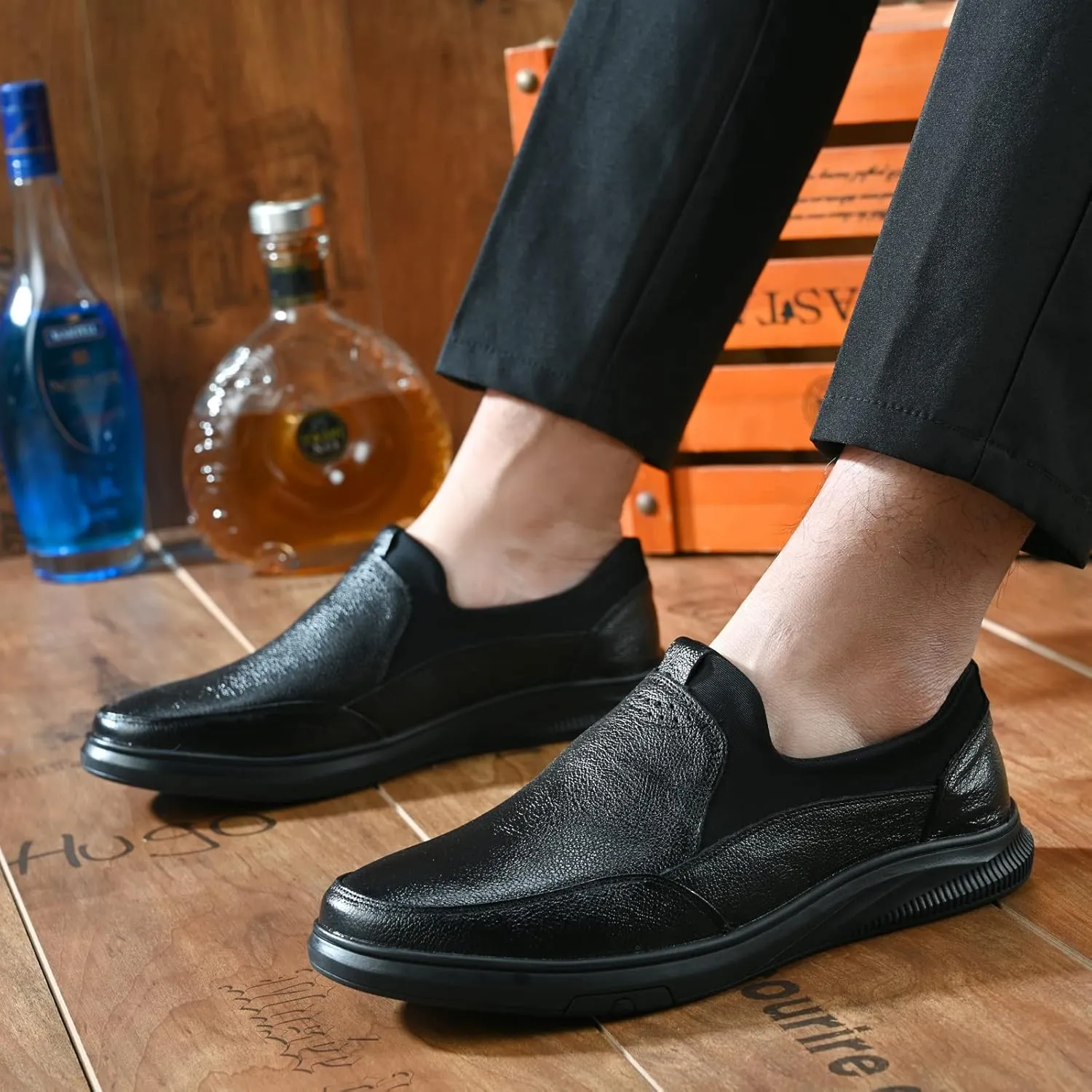 Men's Loafers Breathable Oxford Shoes