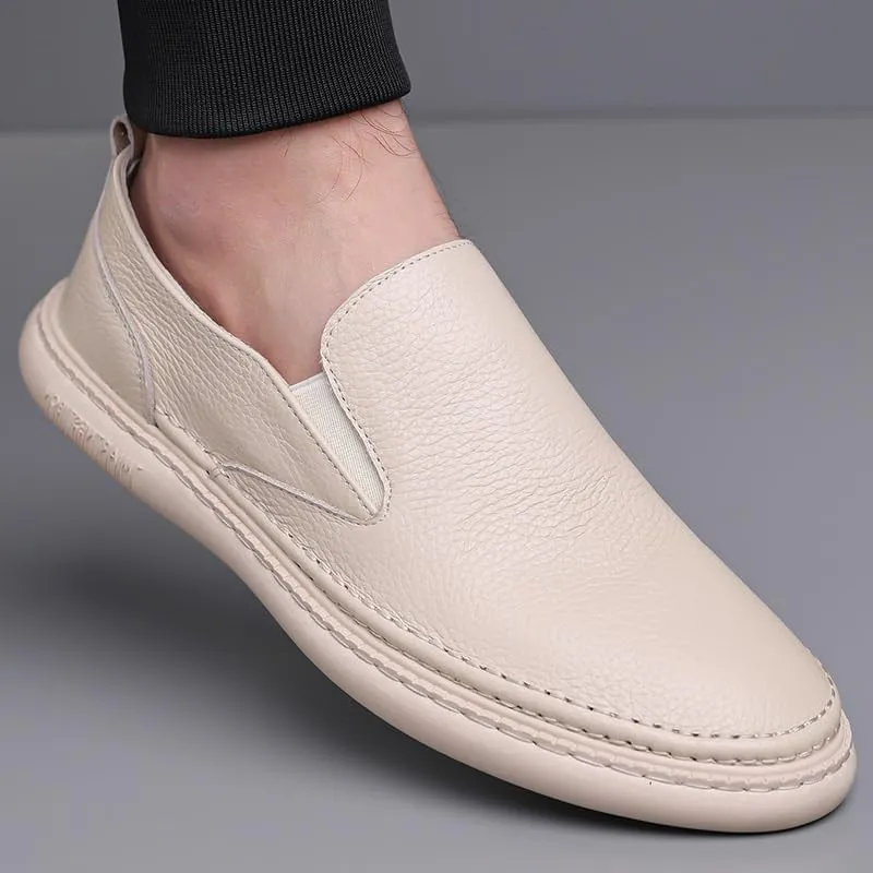 Mens Moccasins Commuter Slip-Resistant Lightweight Breathable Easy to Walk