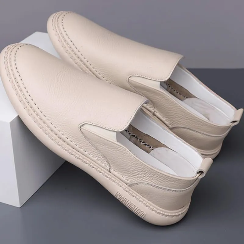 Mens Moccasins Commuter Slip-Resistant Lightweight Breathable Easy to Walk