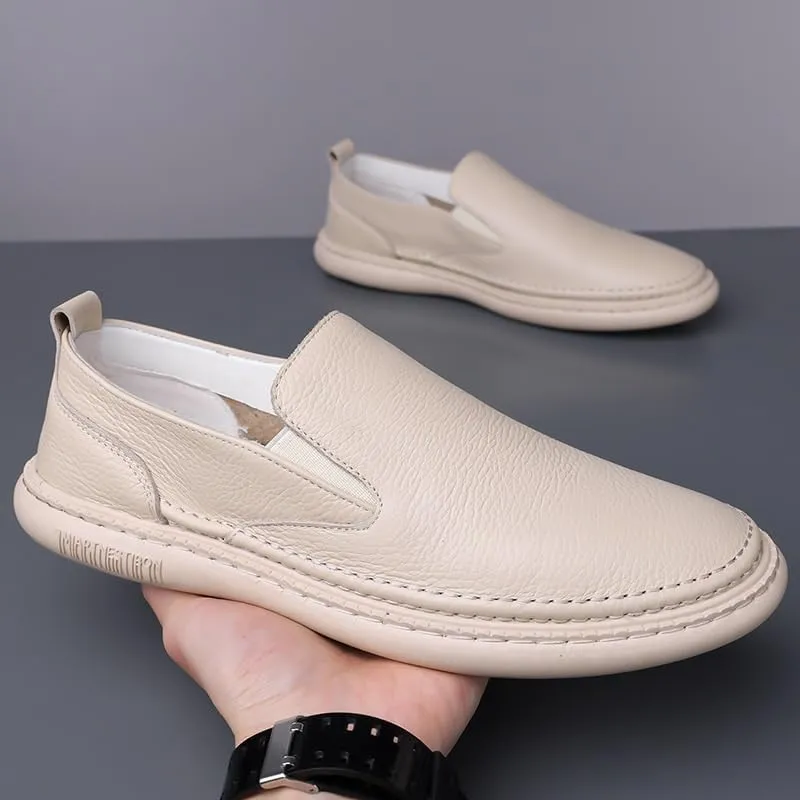 Mens Moccasins Commuter Slip-Resistant Lightweight Breathable Easy to Walk