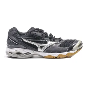 MIZUNO Sneaker Trainers Black Synthetic Womens UK 7.5