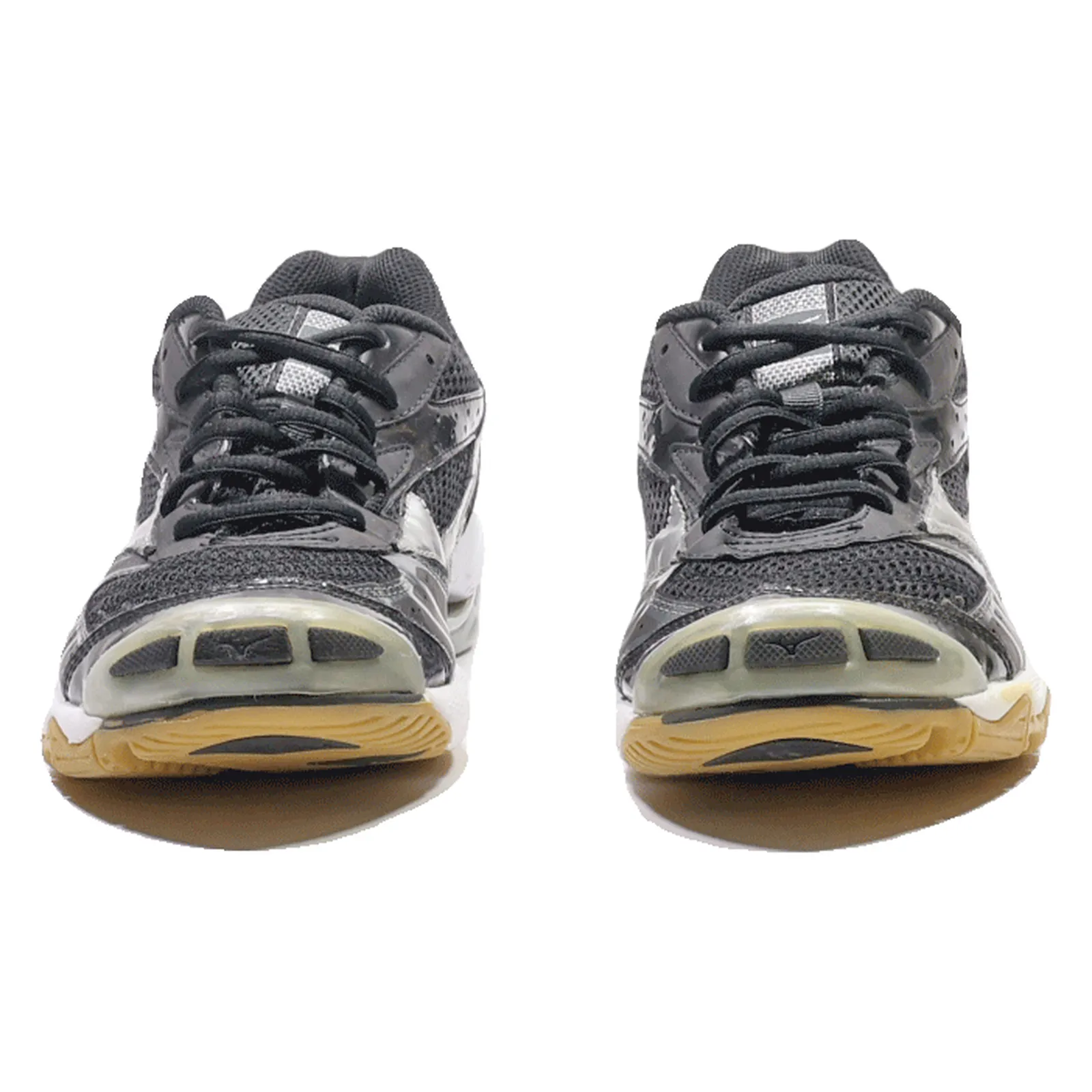 MIZUNO Sneaker Trainers Black Synthetic Womens UK 7.5