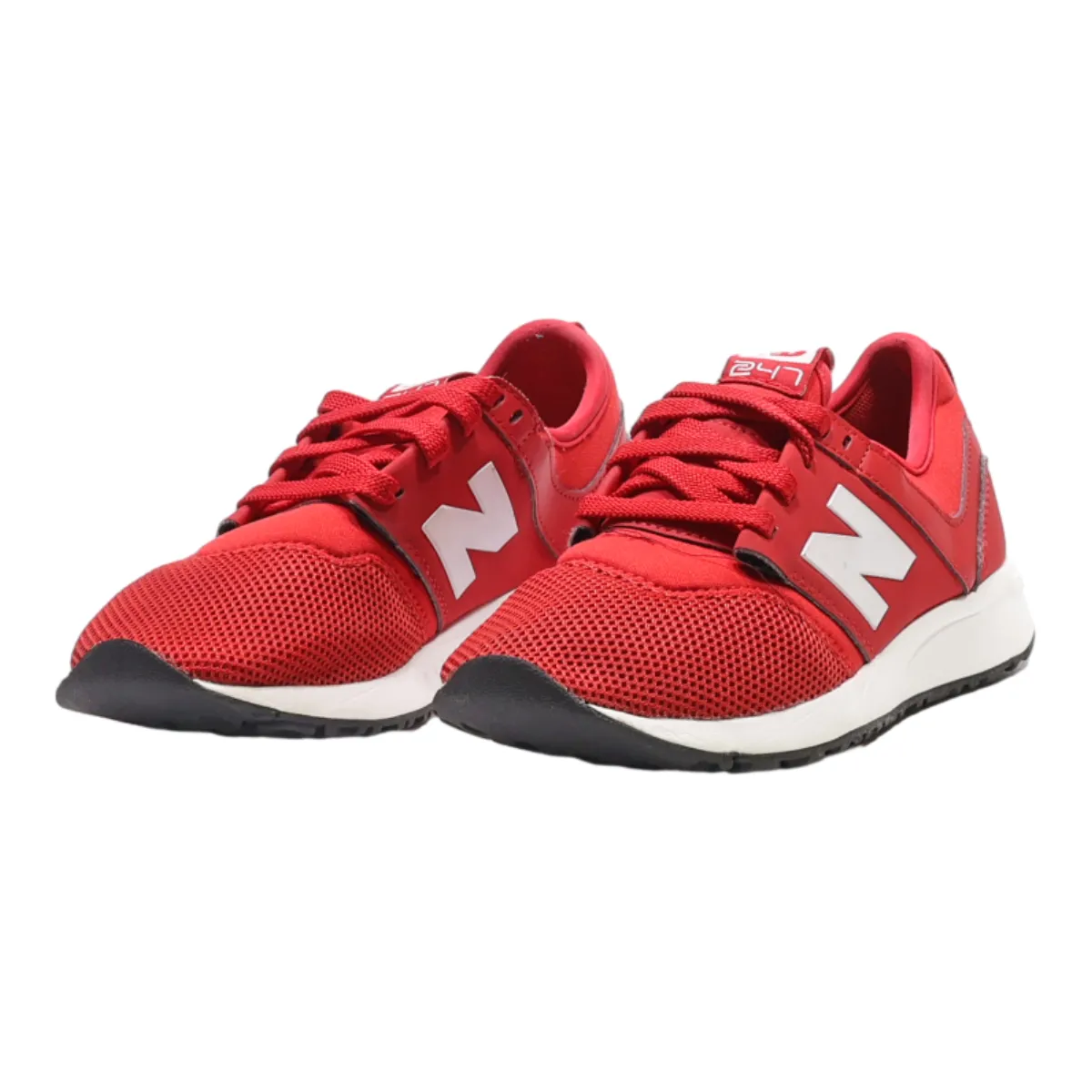NEW BALANCE Sneaker Trainers Red Synthetic Womens UK 4