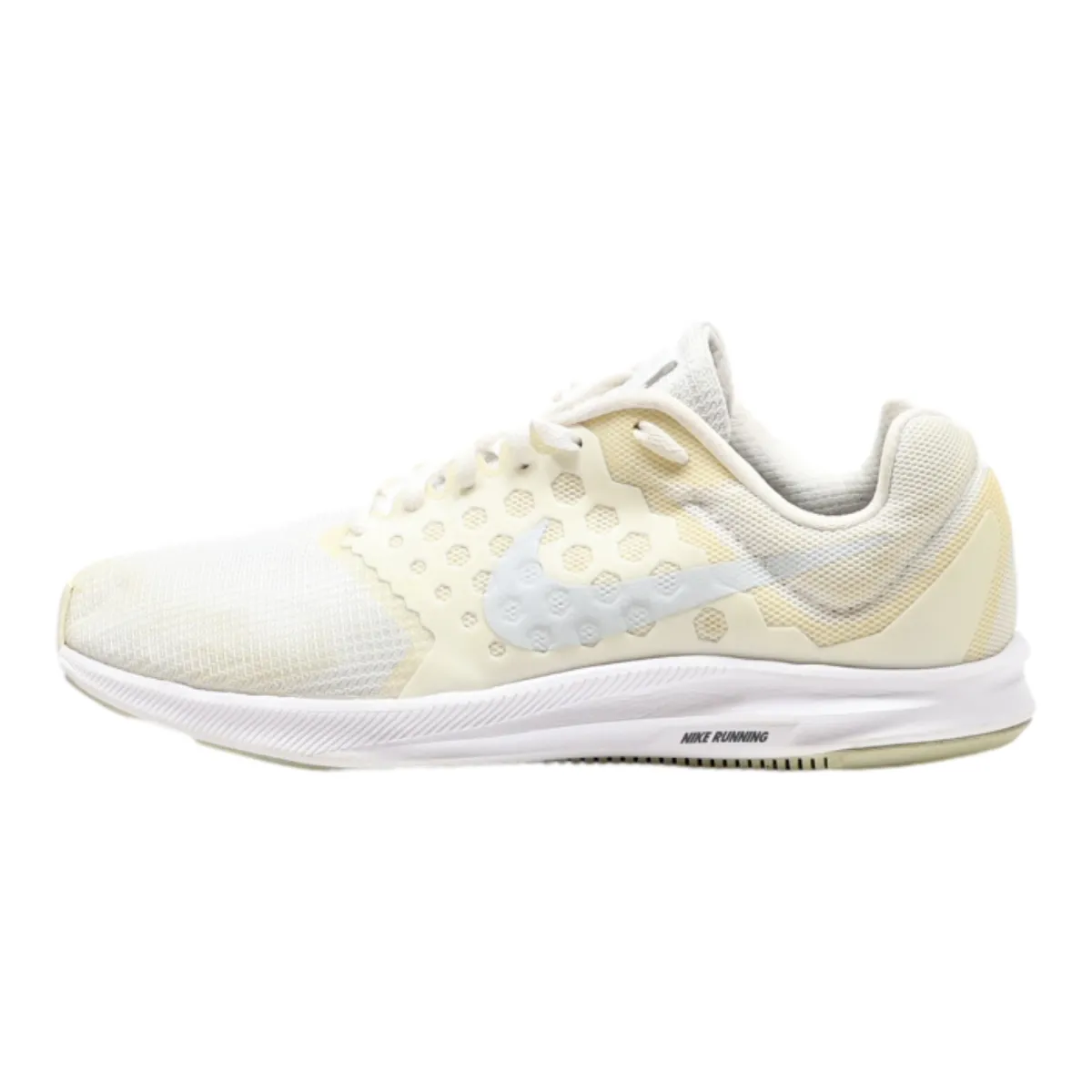 NIKE Downshifter Sneaker Trainers White Synthetic Womens UK 6.5